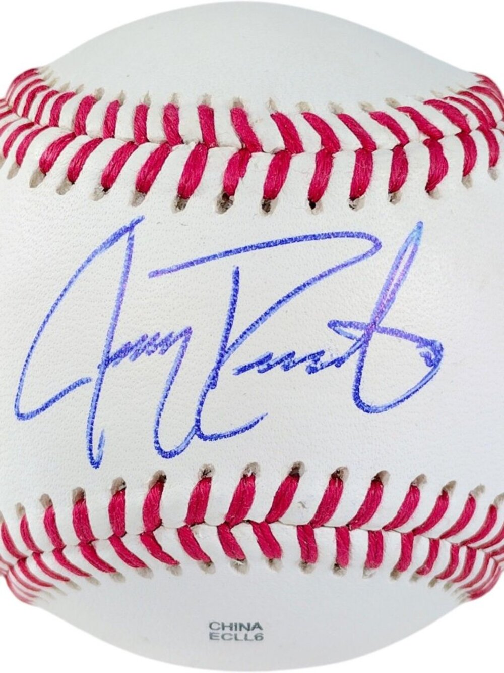 Jerry Dipoto Signed Baseball Proof Seattle Mariners Rockies Mets Autograph COA
